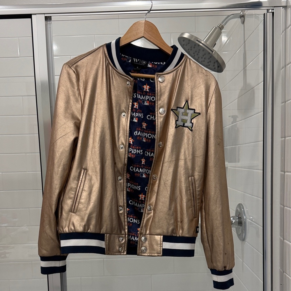 Astros 2022 Championship Jacket with Logo